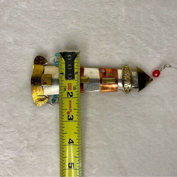 Lighthouse Ornament Christmas Metal Copper Xmas Decor Holiday Gift Present - Picture 10 of 10